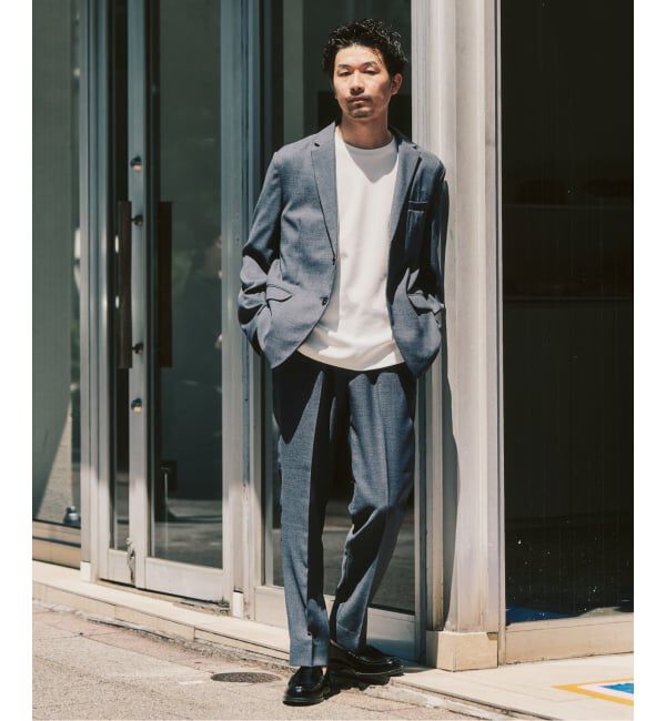 417 EDIFICE「【EVALET / エバレット】メッシュセットアップ &rdquo;ジャケット1点＋パンツ1点　セット&rdquo;」|スーツ|