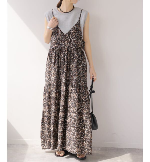 JOURNAL STANDARD relume「《予約》ミニレオパードプリントキャミワンピース」|ワンピース|