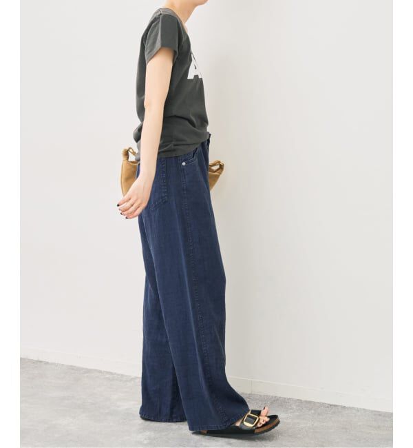 Spick and Span「TICCA / ティッカ リネンガーメントダイパンツ」|その他|