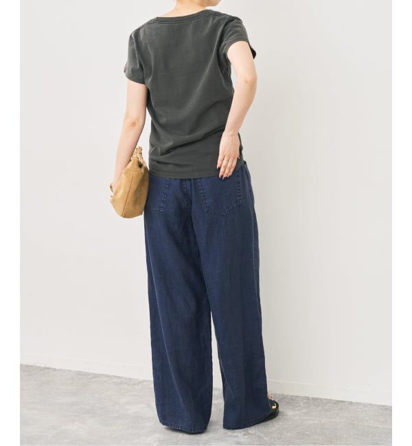 Spick and Span「TICCA / ティッカ リネンガーメントダイパンツ」|その他|