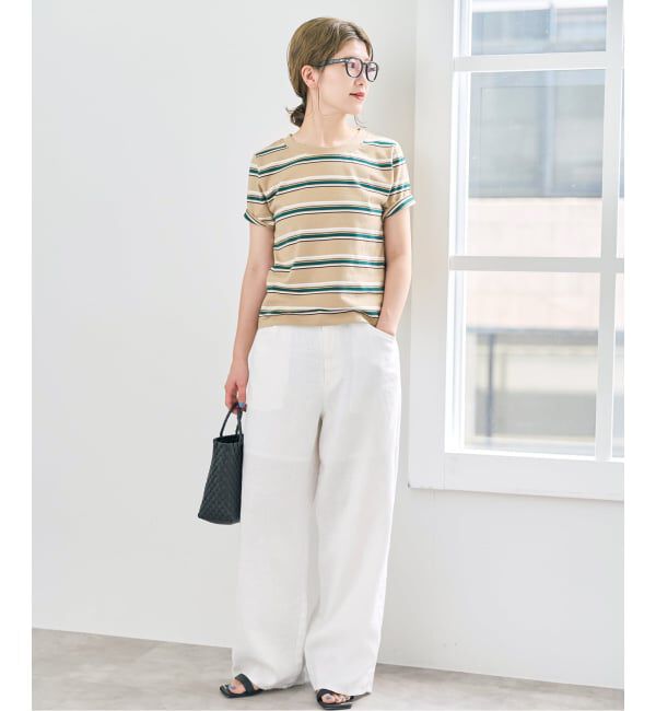 Spick and Span「TICCA / ティッカ リネンガーメントダイパンツ」|その他|