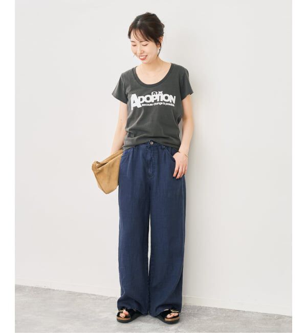 Spick and Span「TICCA / ティッカ リネンガーメントダイパンツ」|その他|