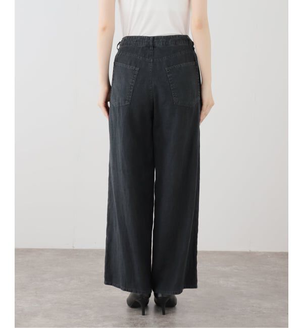 Spick and Span「TICCA / ティッカ リネンガーメントダイパンツ」|その他|