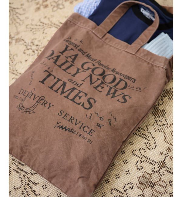 FRAMeWORK「≪WEB限定 / 追加予約≫YA GOOD IDEAS YA GOOD DAILY NEWS TIMES 2」|トートバッグ|