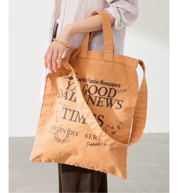 FRAMeWORK「≪WEB限定 / 追加予約≫YA GOOD IDEAS YA GOOD DAILY NEWS TIMES 2」|トートバッグ|