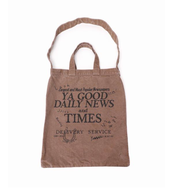 FRAMeWORK「≪WEB限定 / 追加予約≫YA GOOD IDEAS YA GOOD DAILY NEWS TIMES 2」|トートバッグ|