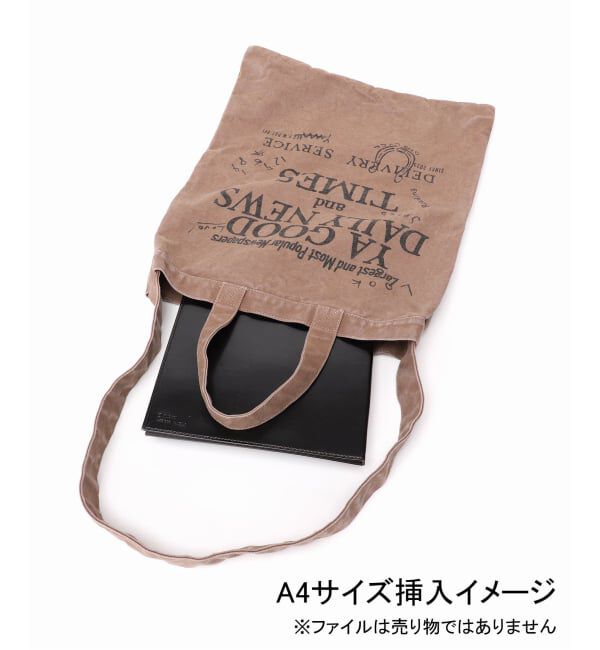 FRAMeWORK「≪WEB限定 / 追加予約≫YA GOOD IDEAS YA GOOD DAILY NEWS TIMES 2」|トートバッグ|
