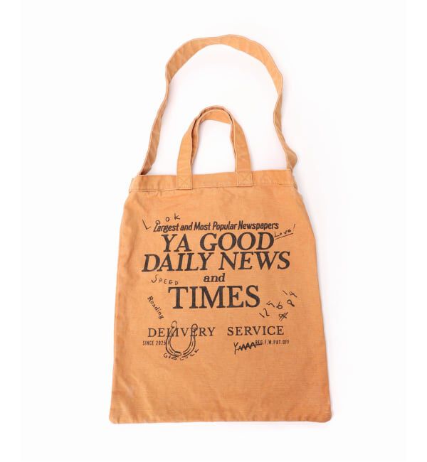 FRAMeWORK「≪WEB限定 / 追加予約≫YA GOOD IDEAS YA GOOD DAILY NEWS TIMES 2」|トートバッグ|