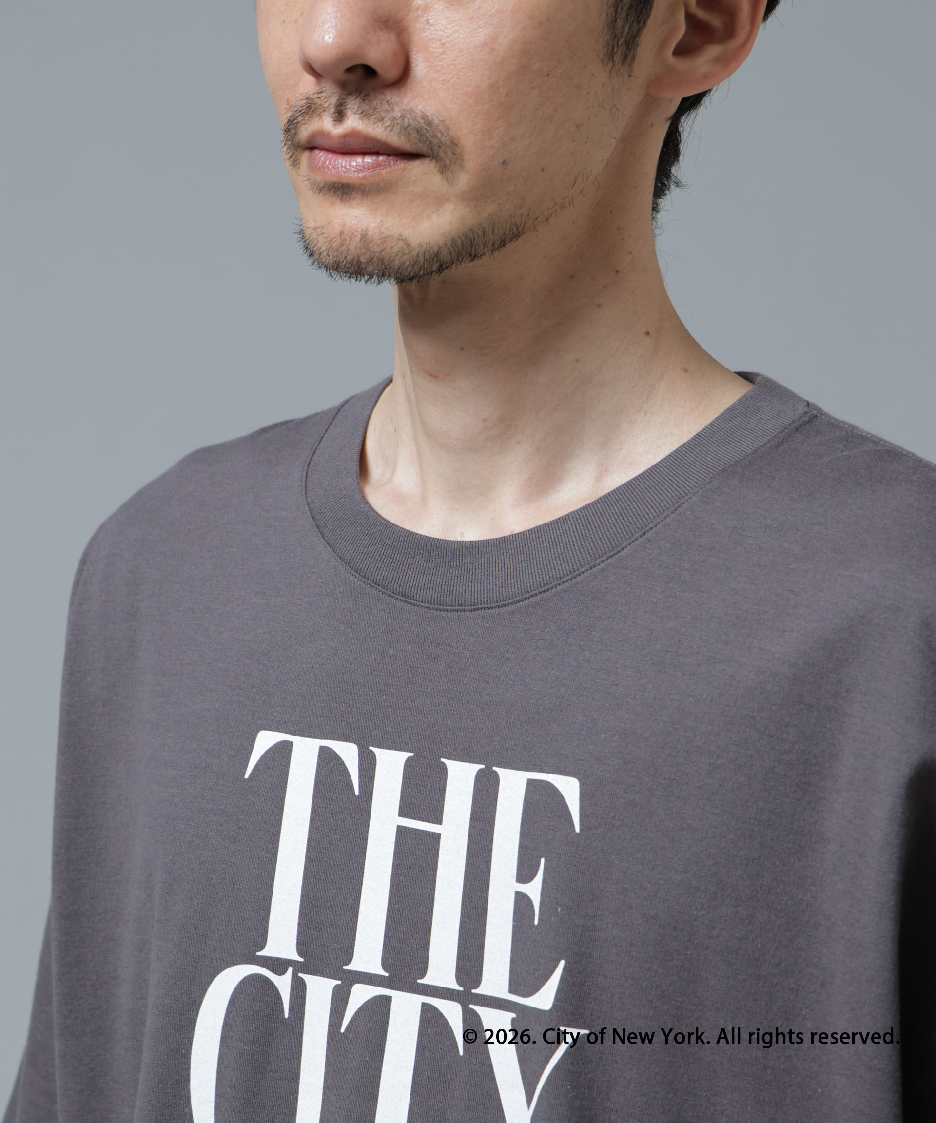 nano･universe「GOOD ROCK SPEED&times;Anti Soaked(R) 汗染み防止 NYC Tシャツ」|Tシャツ・カットソー|