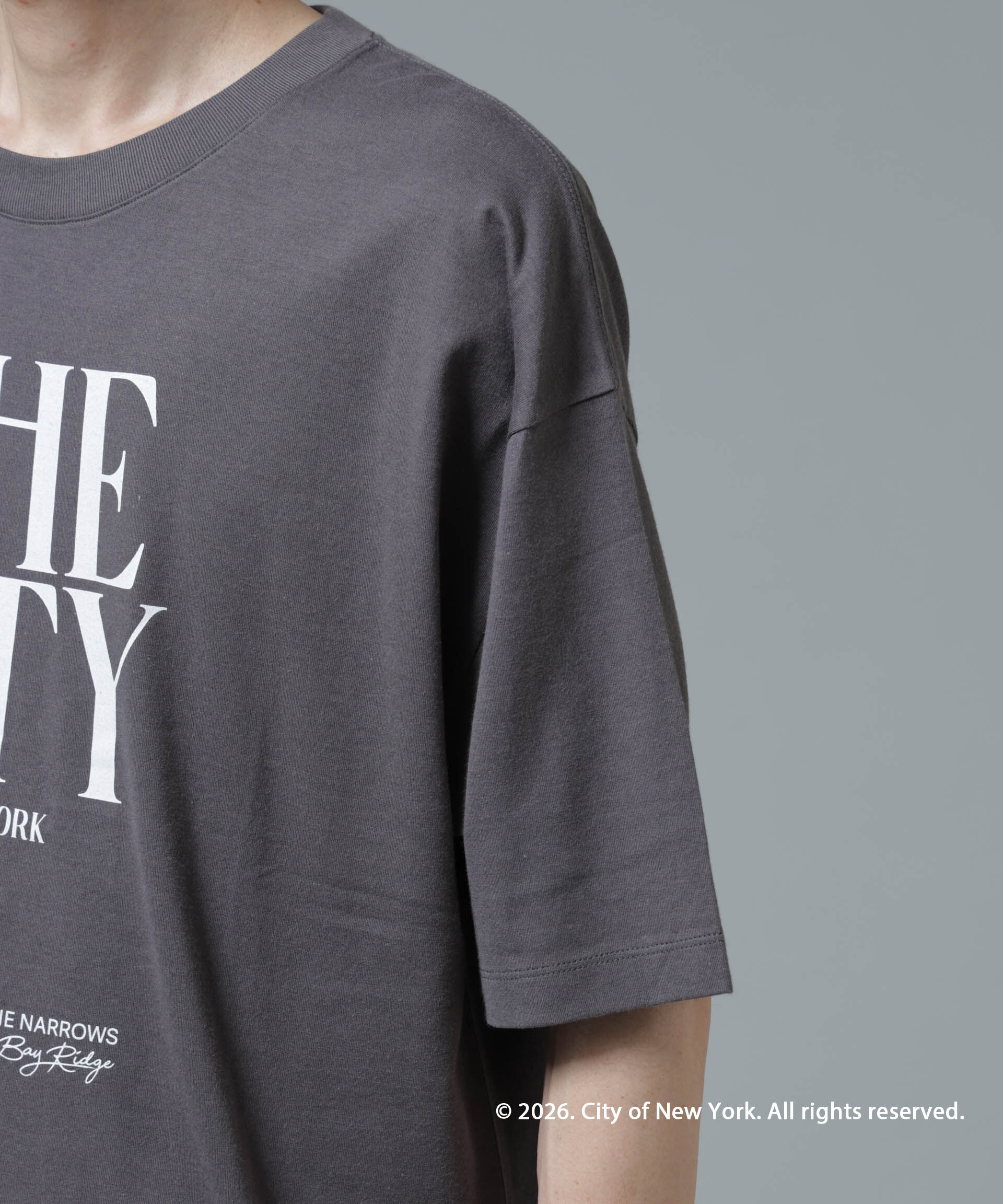 nano･universe「GOOD ROCK SPEED&times;Anti Soaked(R) 汗染み防止 NYC Tシャツ」|Tシャツ・カットソー|