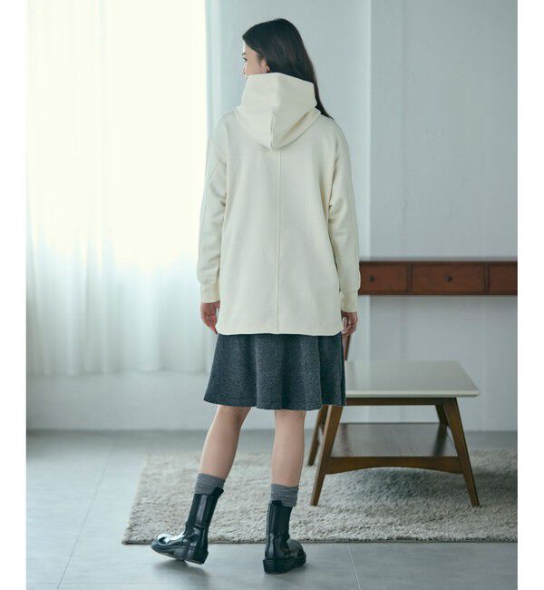 LACOSTE「裏パイルスウェットフーディー」|パーカー|