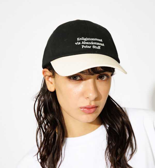 ABAHOUSE「【POLeR/ポーラー】2TONE COTTON TWILL EMB/2トーンツ」|その他|ブラック