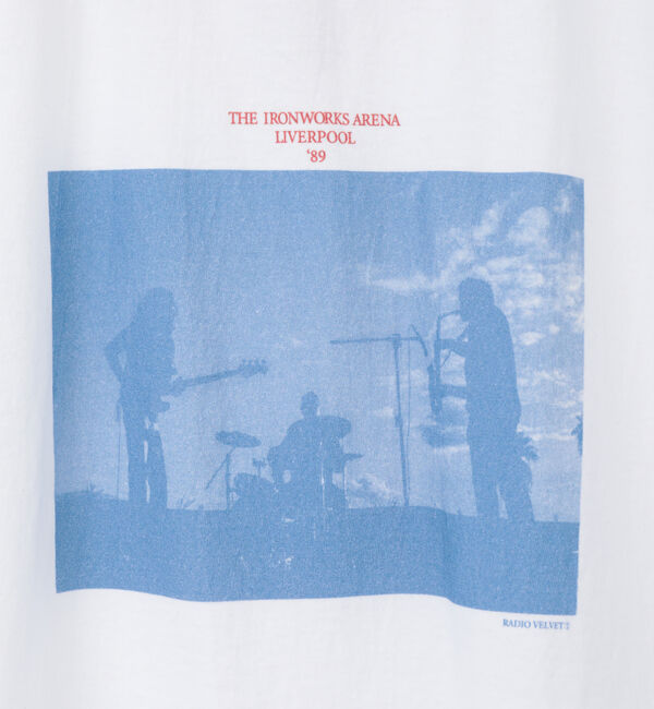 Liesse「【TICCA/ティッカ】Radio velvetフレンチTシャツ（TBFS-485 ）」|Tシャツ・カットソー|