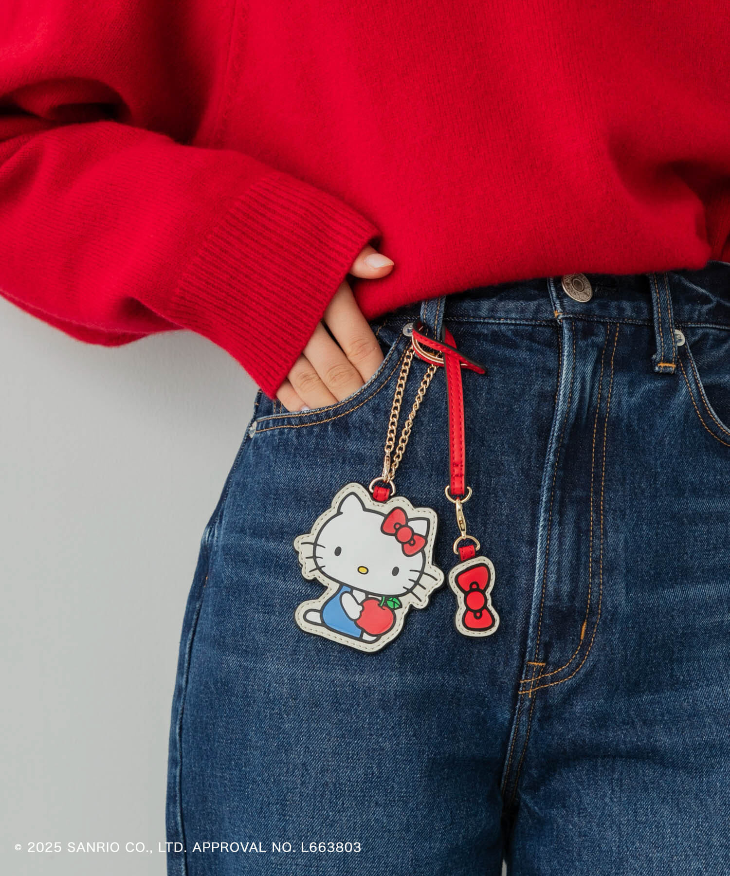 RODE SKO「サンリオキャラクターズ チャーム付バッグ」|ハンドバッグ|