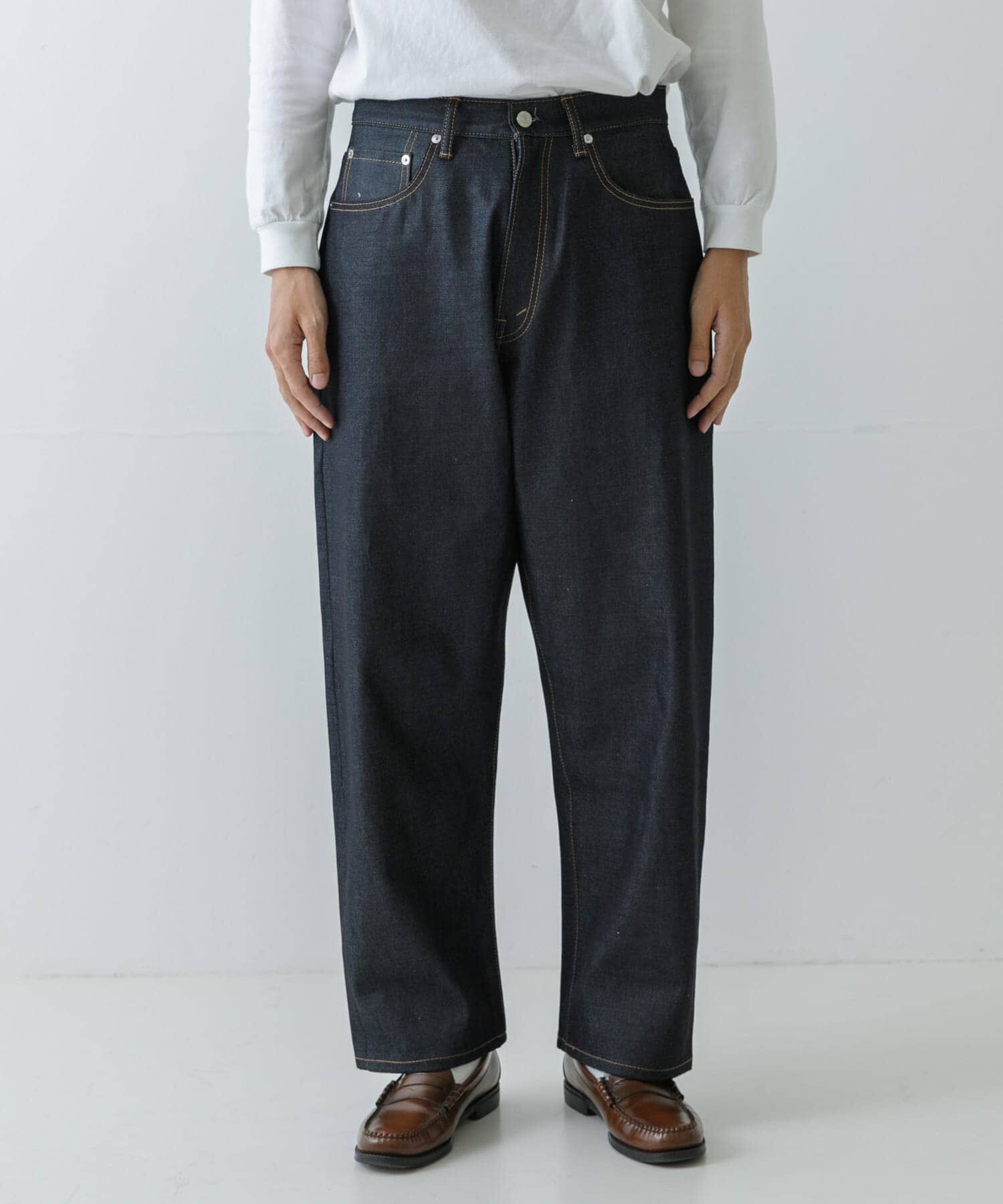 URBAN RESEARCH「SHIOTA　スーピマDENIM PANTSバギー#JAY」|デニム|