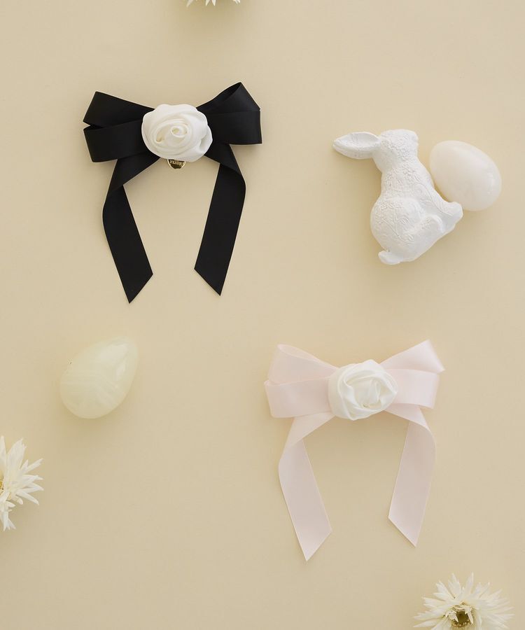 Maison de FLEUR「ローズリボンバレッタ」|その他|