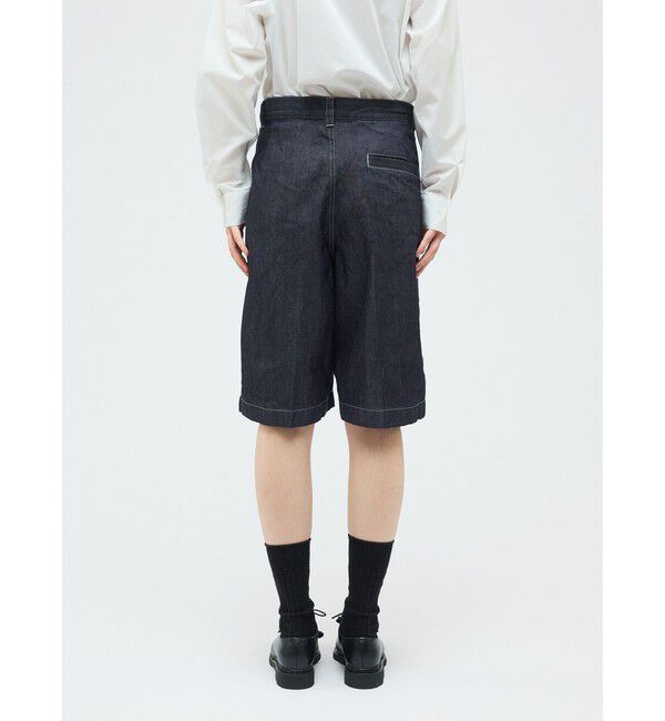 mizuiro ind「mizuiro ind デニムハーフパンツ(ONEWASH)」|その他|