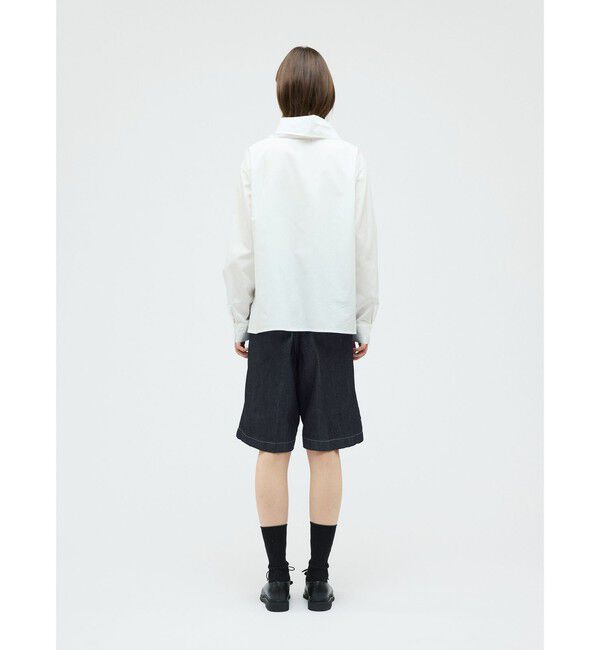 mizuiro ind「mizuiro ind デニムハーフパンツ(ONEWASH)」|その他|