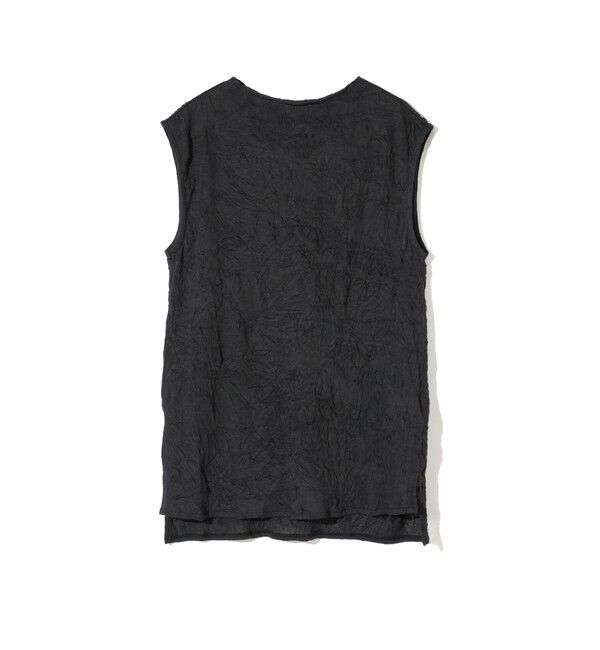 MIDIUMISOLID「MIDIUMISOLID for Ladies シースルーハイネックノースリーブインナー」|Tシャツ・カットソー|