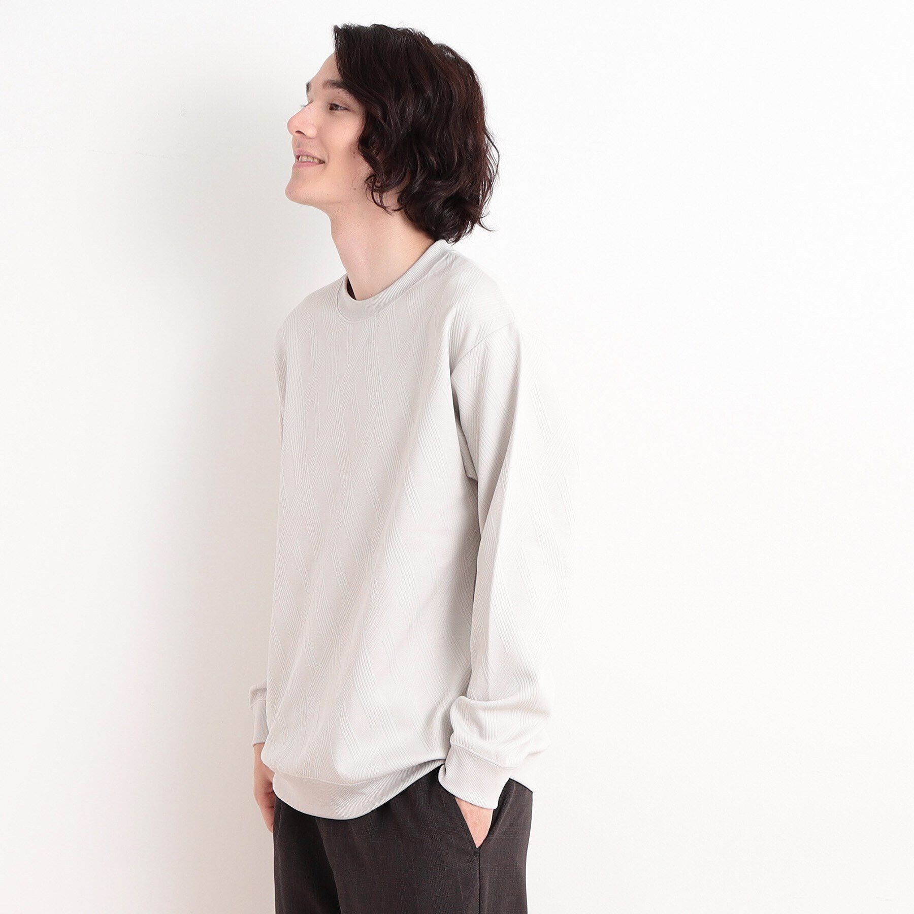 THE SHOP TK「リンクススウェットプルオーバー」|パーカー|