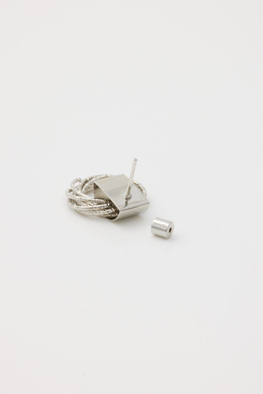 rienda「ファインループサークルピアス」|ピアス|