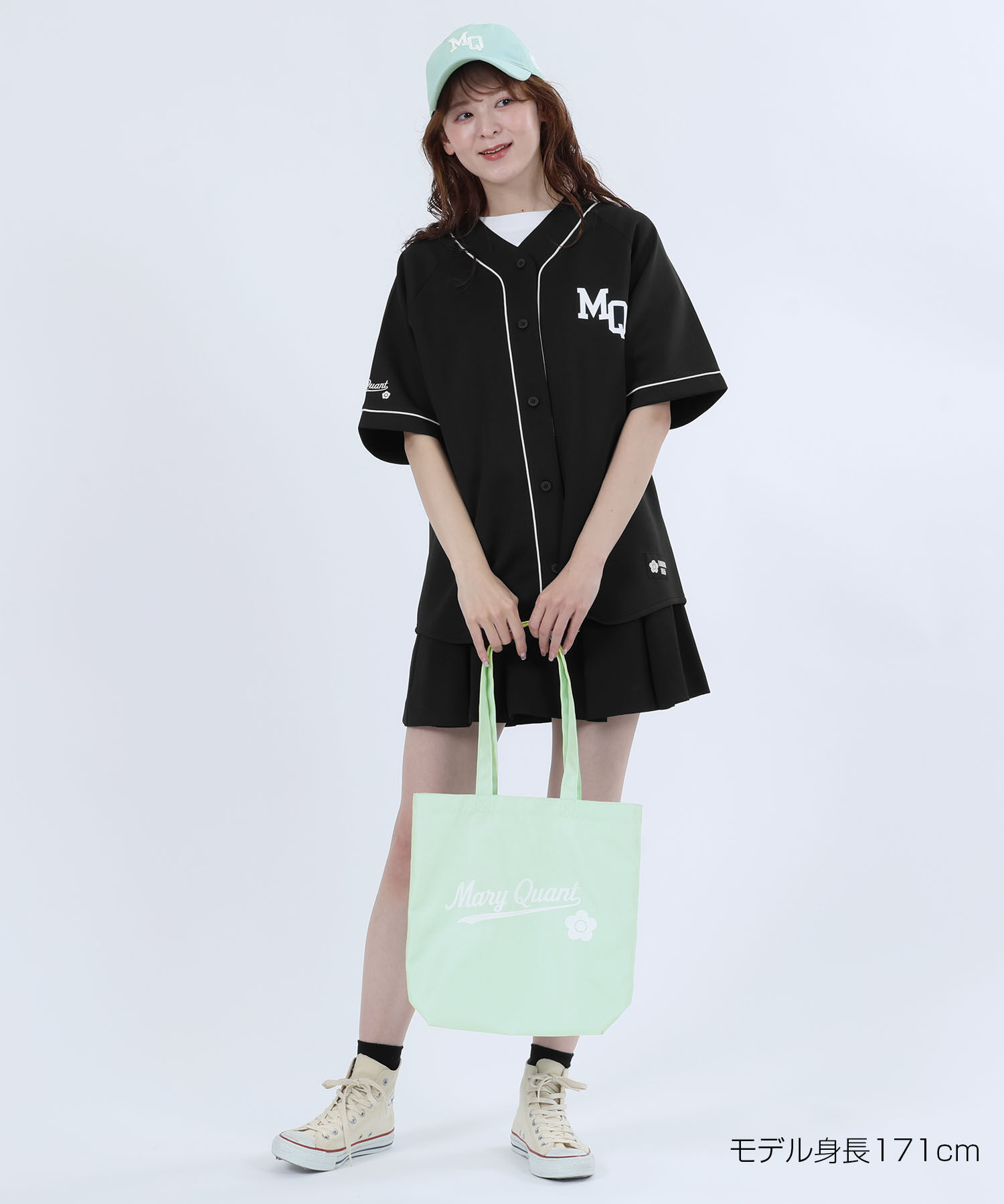 MARY QUANT「ベースボールデザイン シャツ」|Tシャツ・カットソー|