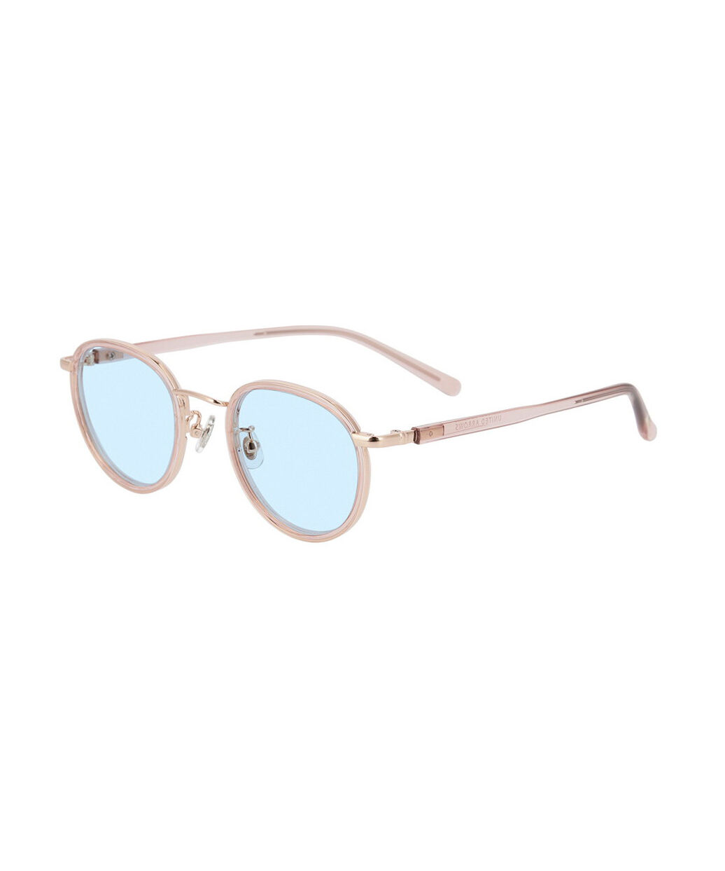  「Zoff | UNITED ARROWS ボストン型 サングラス メタルフレーム UVカット ズレ防止 ユナイテッドアローズ」|サングラス|