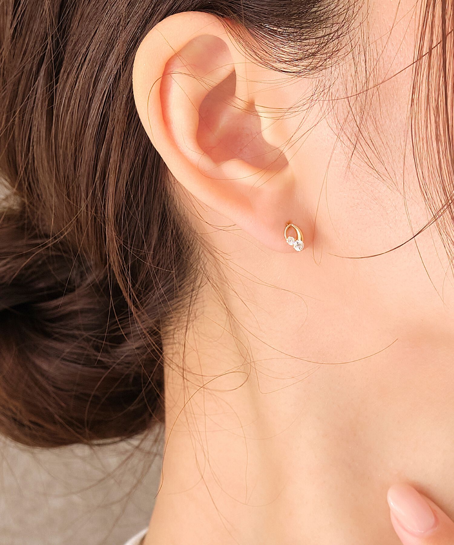Phoebe「【K10】センシュアルリーフピアス/BOX付き」|ピアス|