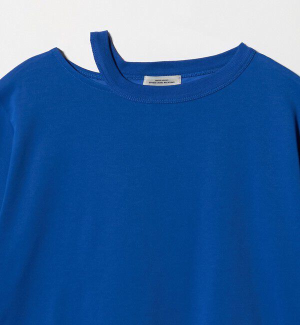 UNITED ARROWS green label relaxing「デコルテスリット Tシャツ 吸水速乾」|Tシャツ・カットソー|