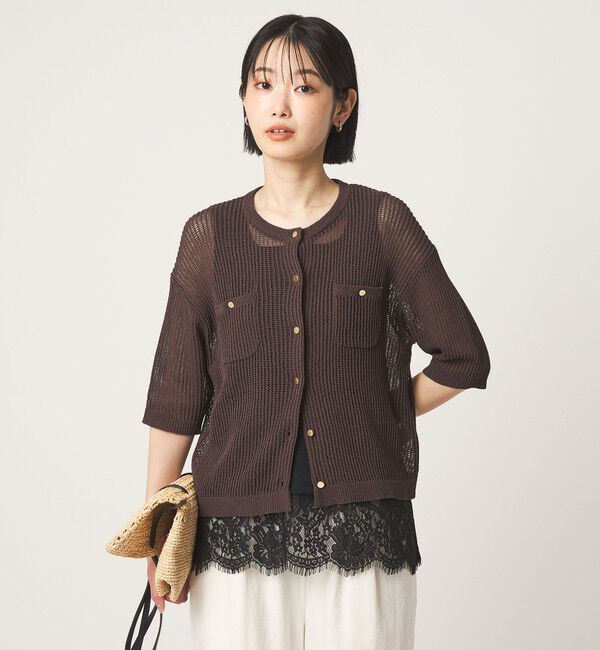 UNITED ARROWS green label relaxing「スソ レース タンクトップ」|タンクトップ|