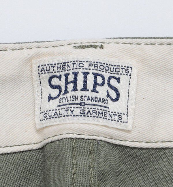 SHIPS「SHIPS: AUTHENTIC ベーシック ベイカー パンツ」|チノ|