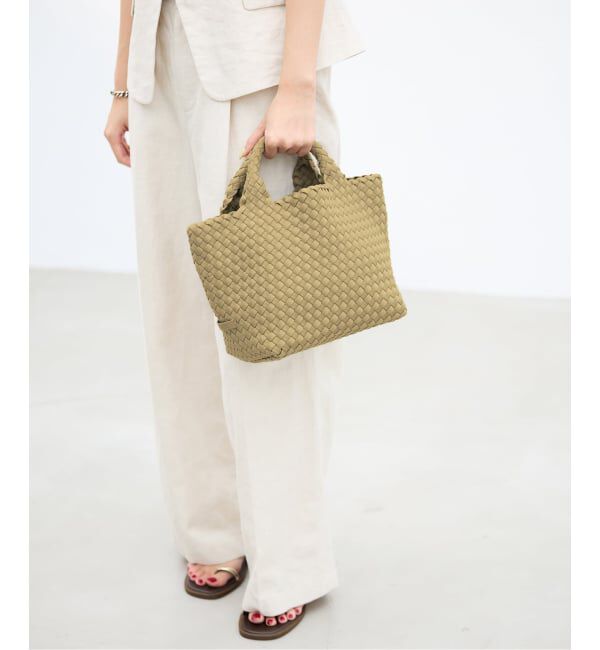 IENA「NAGHEDI/ナゲディ 別注 St Barths Small Tote バッグ SN03012LD」|トートバッグ|