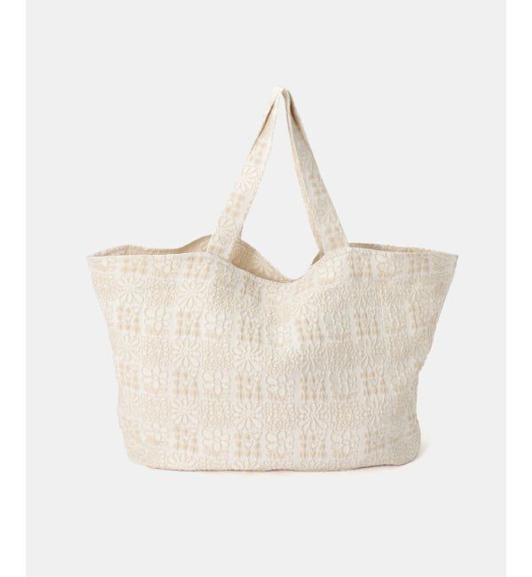 IENA LA BOUCLE「IENA LA BOUCLE フラワーJQDトートバッグ」|トートバッグ|