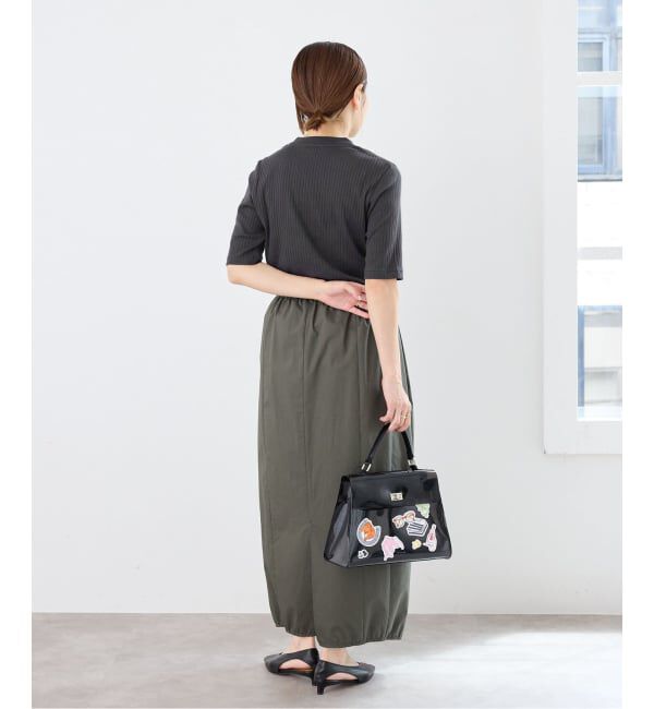 IENA「《予約》ワイドリブヘンリープルオーバー」|Tシャツ・カットソー|