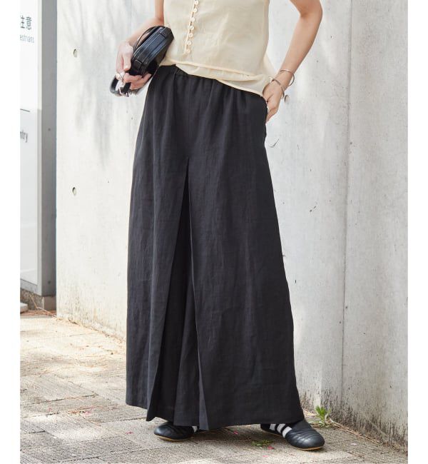 JOURNAL STANDARD「《WEB限定追加2》リネン タックキュロット」|その他|