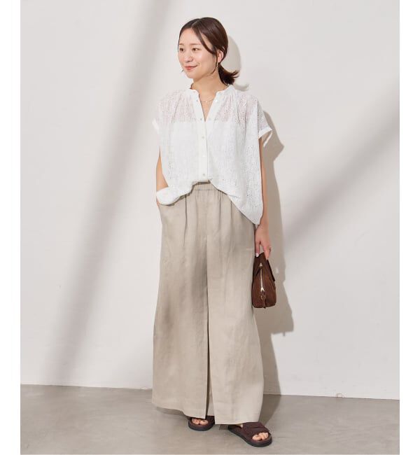 JOURNAL STANDARD「《WEB限定追加2》リネン タックキュロット」|その他|