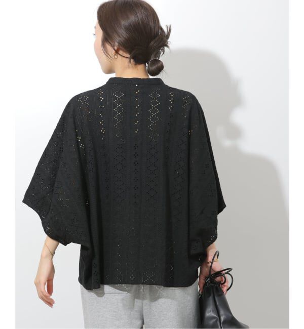 JOURNAL STANDARD relume「コットンカットワーク刺繍ポンチョブラウス」|シャツ・ブラウス|