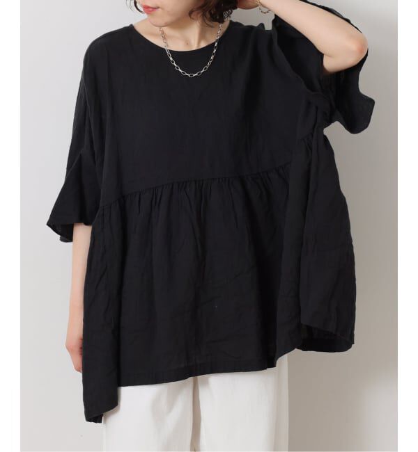 journal standard luxe「《予約》60リネン ギャザープル」|シャツ・ブラウス|
