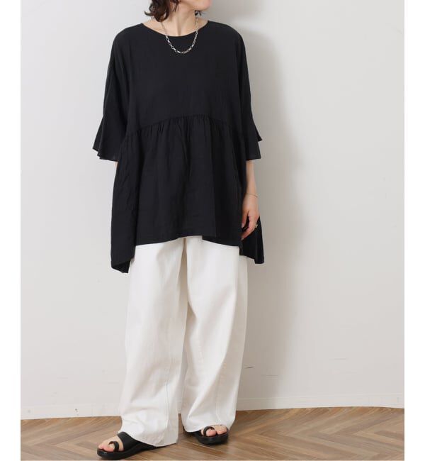 journal standard luxe「《予約》60リネン ギャザープル」|シャツ・ブラウス|