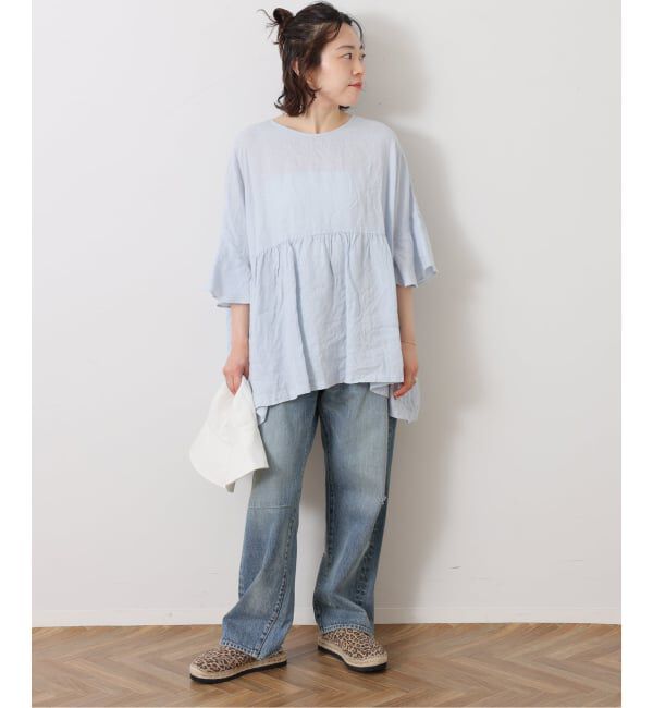 journal standard luxe「《予約》60リネン ギャザープル」|シャツ・ブラウス|