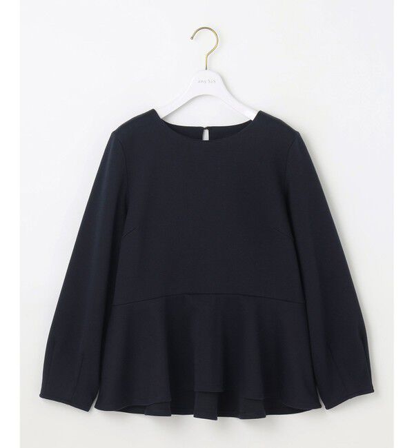 ANY SIS「【WEB・一部店舗限定】カットジャカードペプラム セットアップ」|スーツ|