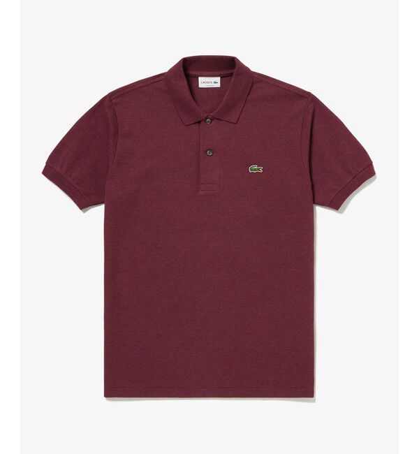 LACOSTE「『L1264』定番半袖ポロシャツ（杢糸）」|ポロシャツ|