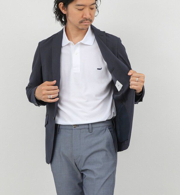 NOLLEY'S goodman「【WEB限定】《ビジカジ対応》クジラ刺繍 ドライカノコユーティリティポロシャツ 26SS」|ポロシャツ|