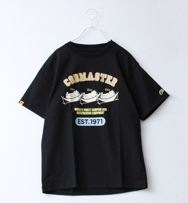 FREDY MAC「【COBMASTER/コブマスター】T/C度詰め天竺ハンモックベアーTEE」|Tシャツ・カットソー|ブラック
