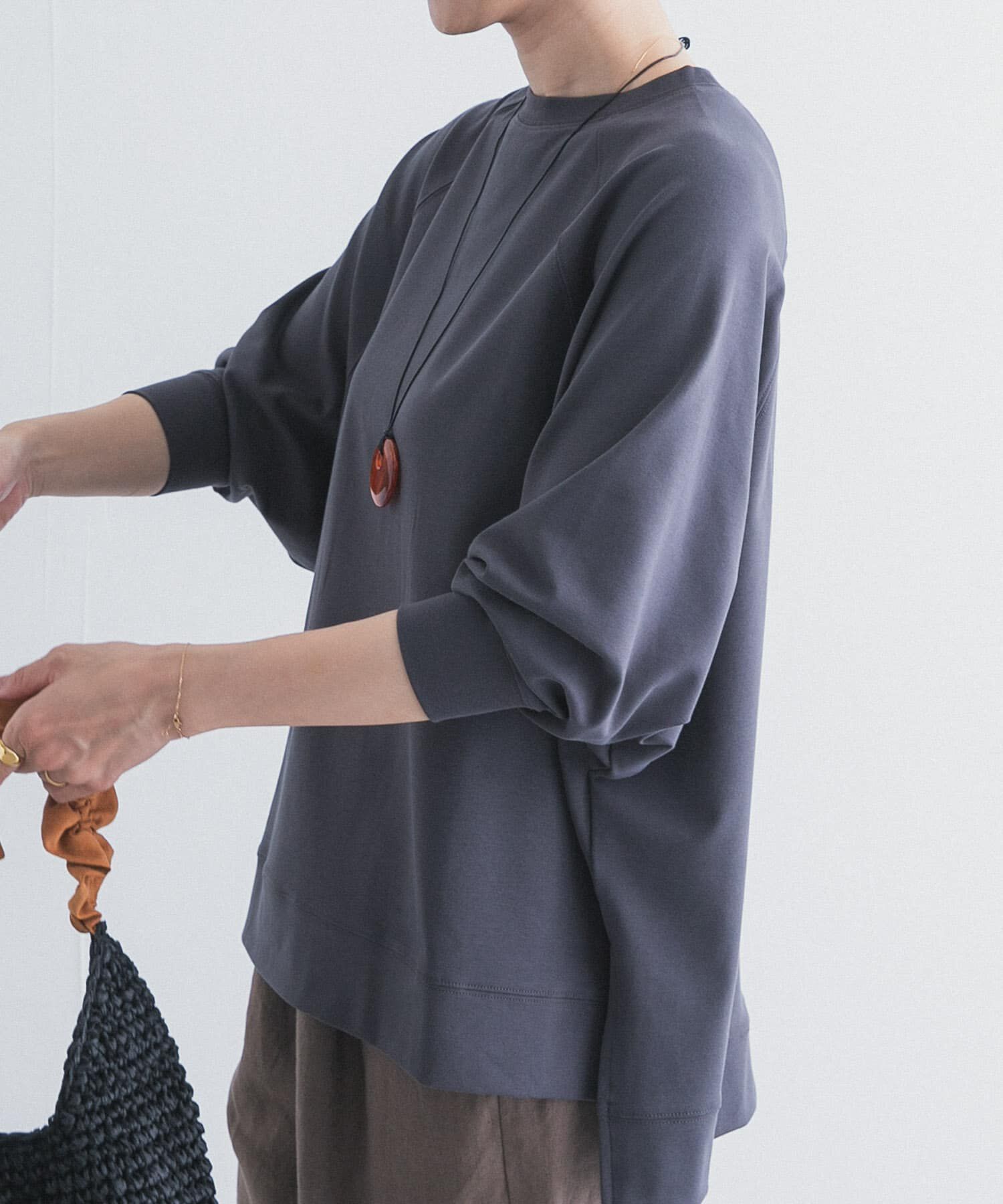 URBAN RESEARCH DOORS「オーバーサイズドルマンプルオーバー」|Tシャツ・カットソー|