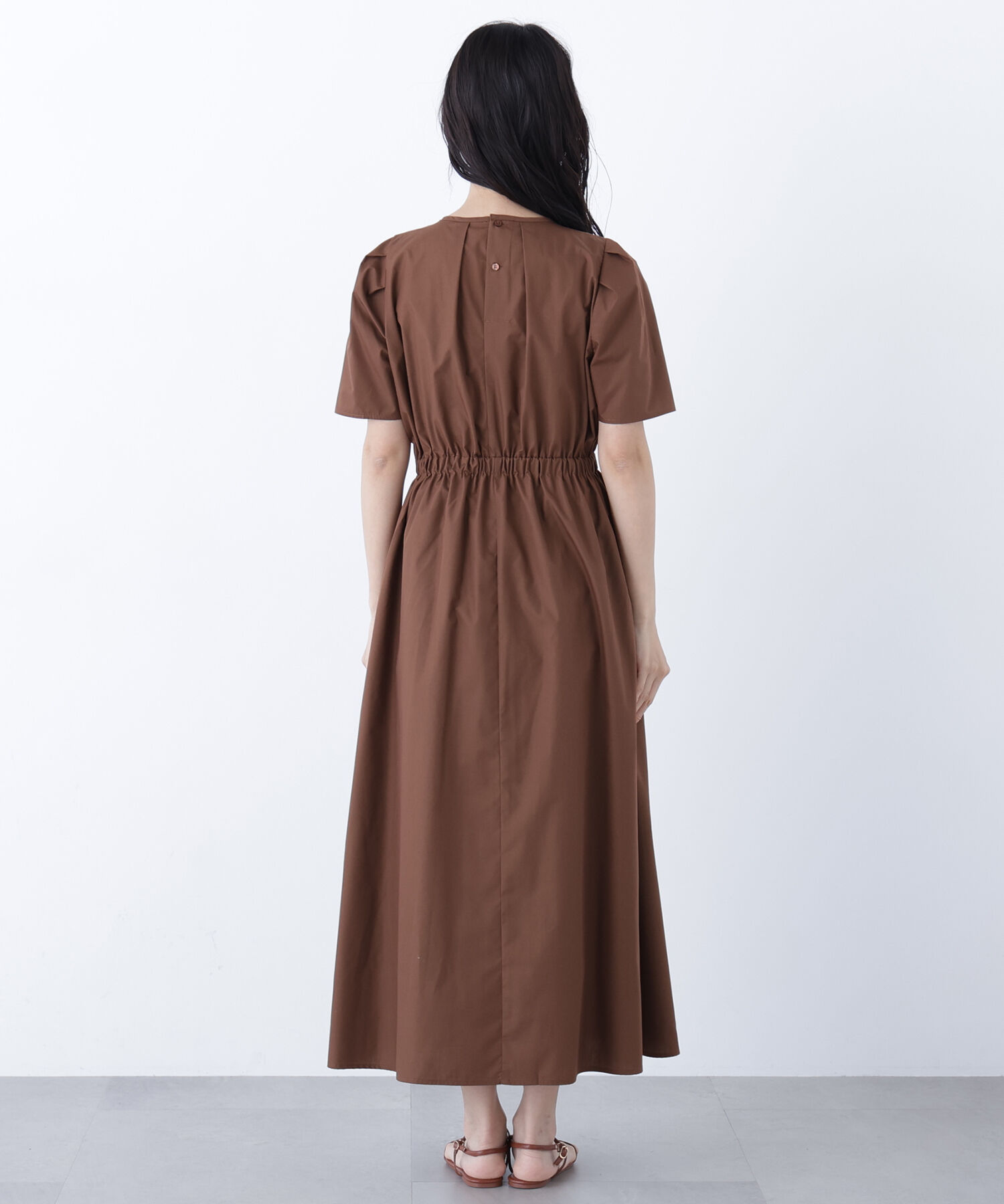  「〈N.〉ローンタックショルダーワンピース」|ワンピース|
