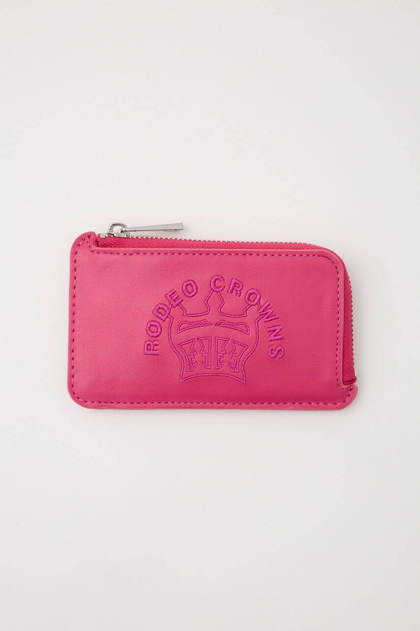 RODEO CROWNS「ロゴジップカードケース」|財布|PNK