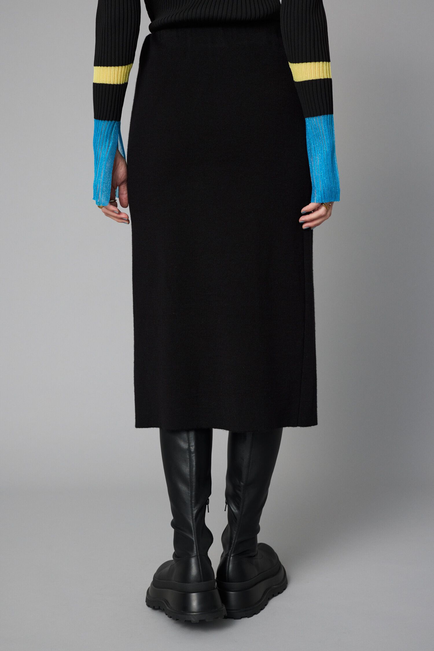 HeRIN.CYE「Layered knit skirt」|スカート|