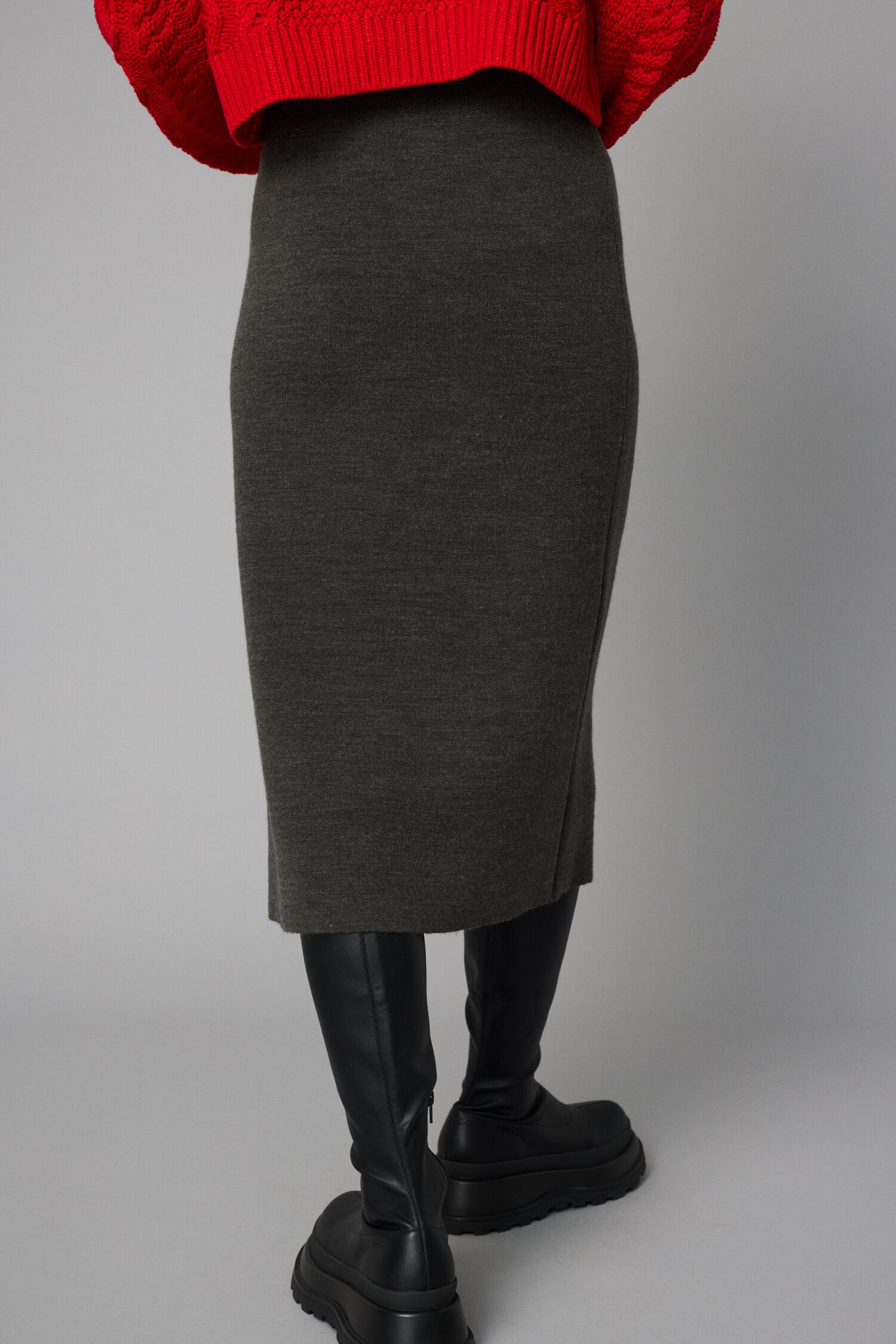 HeRIN.CYE「Layered knit skirt」|スカート|