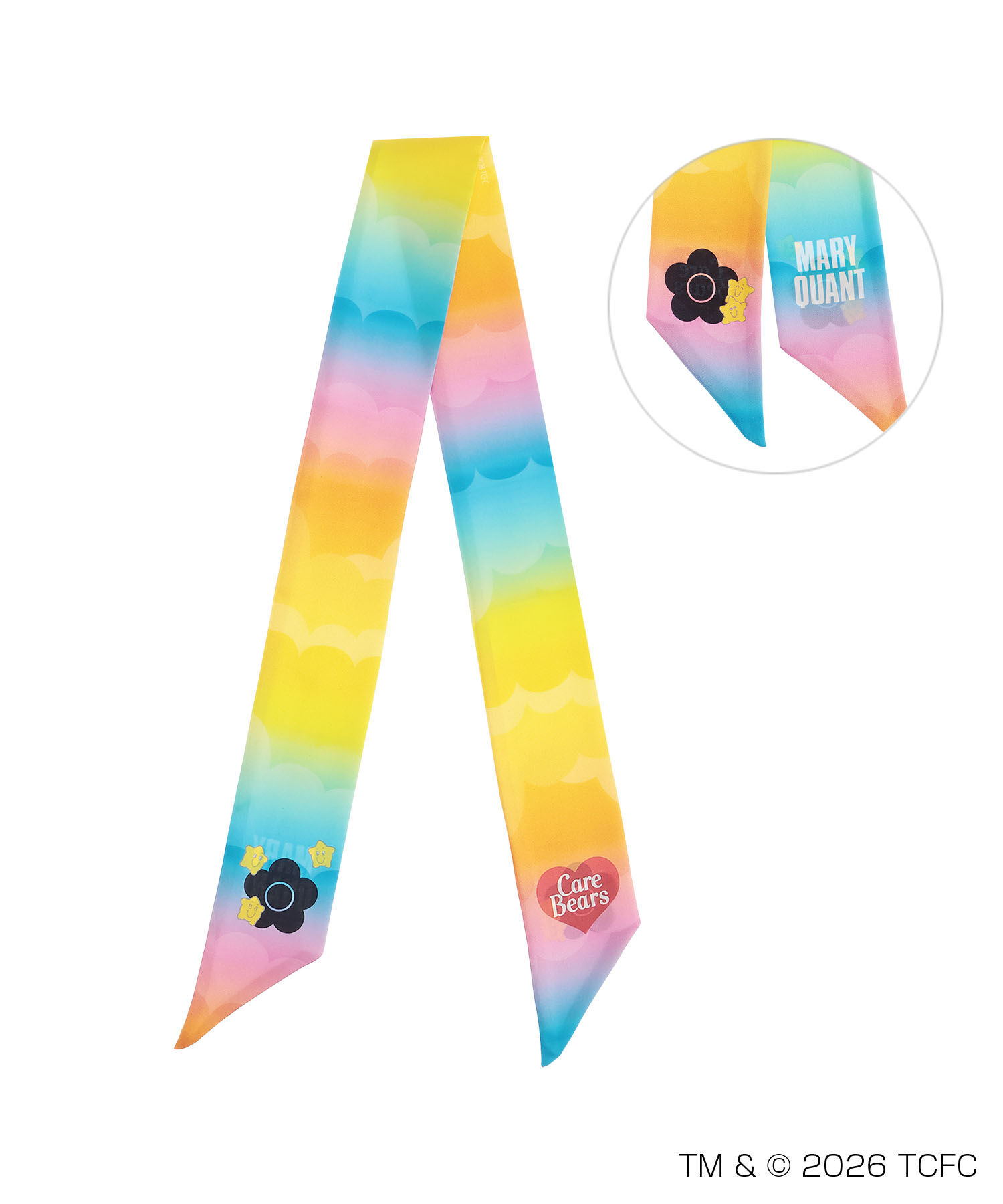MARY QUANT「Care Bears(TM) リボンスカーフ」|バンダナ・スカーフ|